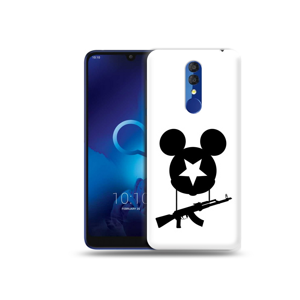 

Чехол MyPads Tocco для Alcatel 3L 5039D (2019) АК Микки (PT227139.667.26), Прозрачный, Tocco