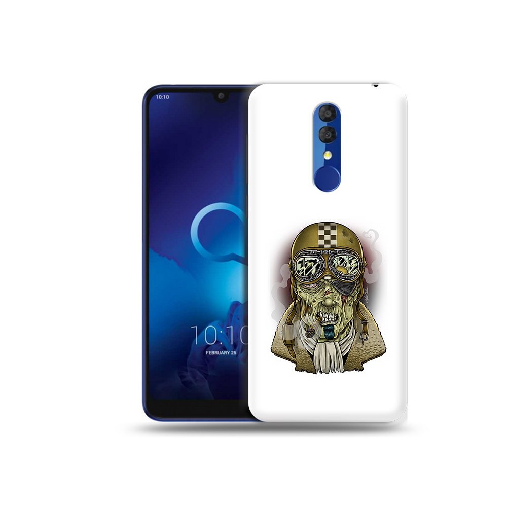 

Чехол MyPads Tocco для Alcatel 3L 5039D (2019) военный зомби (PT227139.667.264), Прозрачный, Tocco