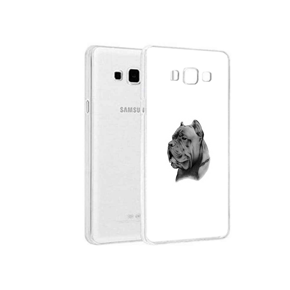 

Чехол MyPads Tocco для Samsung Galaxy A5 (2015) грозный бульдог, Прозрачный, Tocco