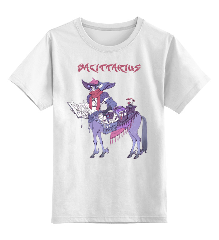 

Детская футболка Printio Знак зодиака стрелец цв.белый р.152, 0000002655343