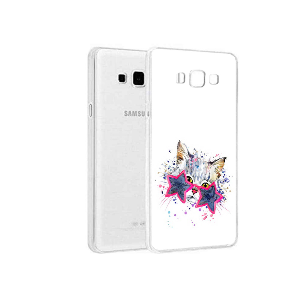 

Чехол MyPads Tocco для Samsung Galaxy A5 (2015) звездные очки, Прозрачный, Tocco