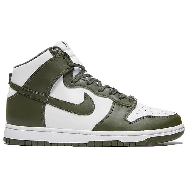 

Кеды мужские Nike Dunk High зеленые 9.5 US, Хаки, Dunk High