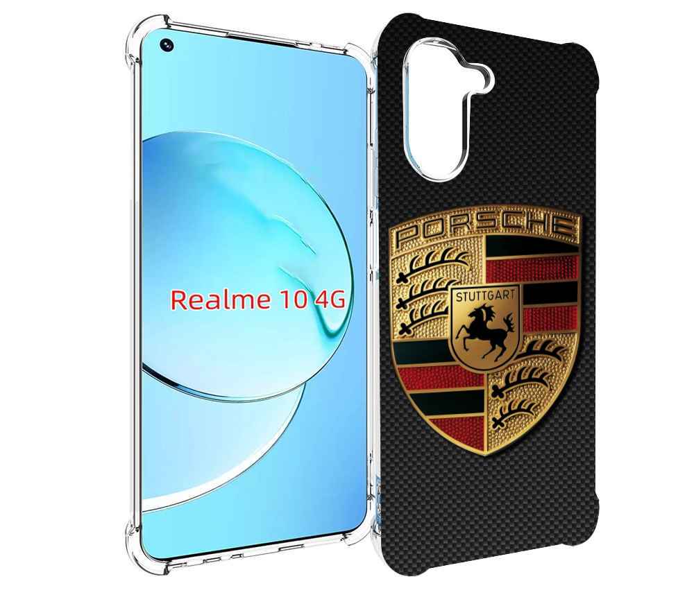 

Чехол Mypads Porsche 1 Для Realme 10, Прозрачный, Tocco