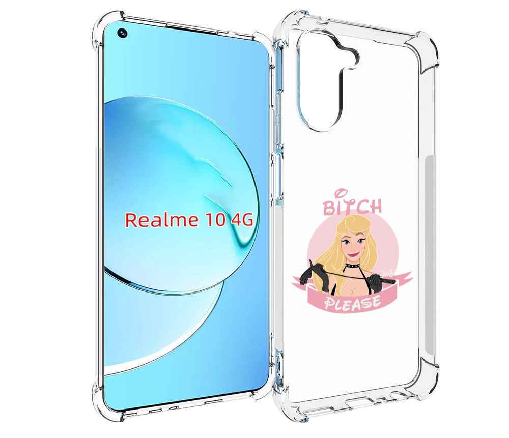 

Чехол MyPads принцесса-аврора женский для Realme 10, Прозрачный, Tocco