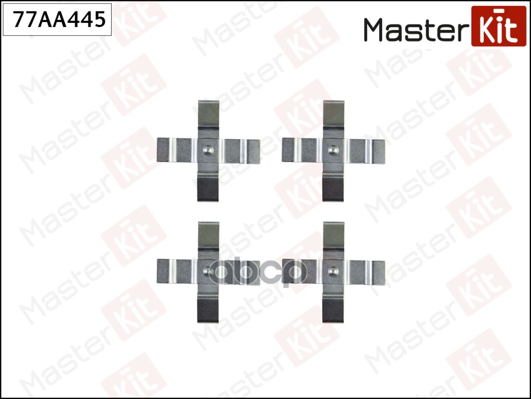 

Комплект Установочный Тормозных Колодок MasterKit арт. 77AA445