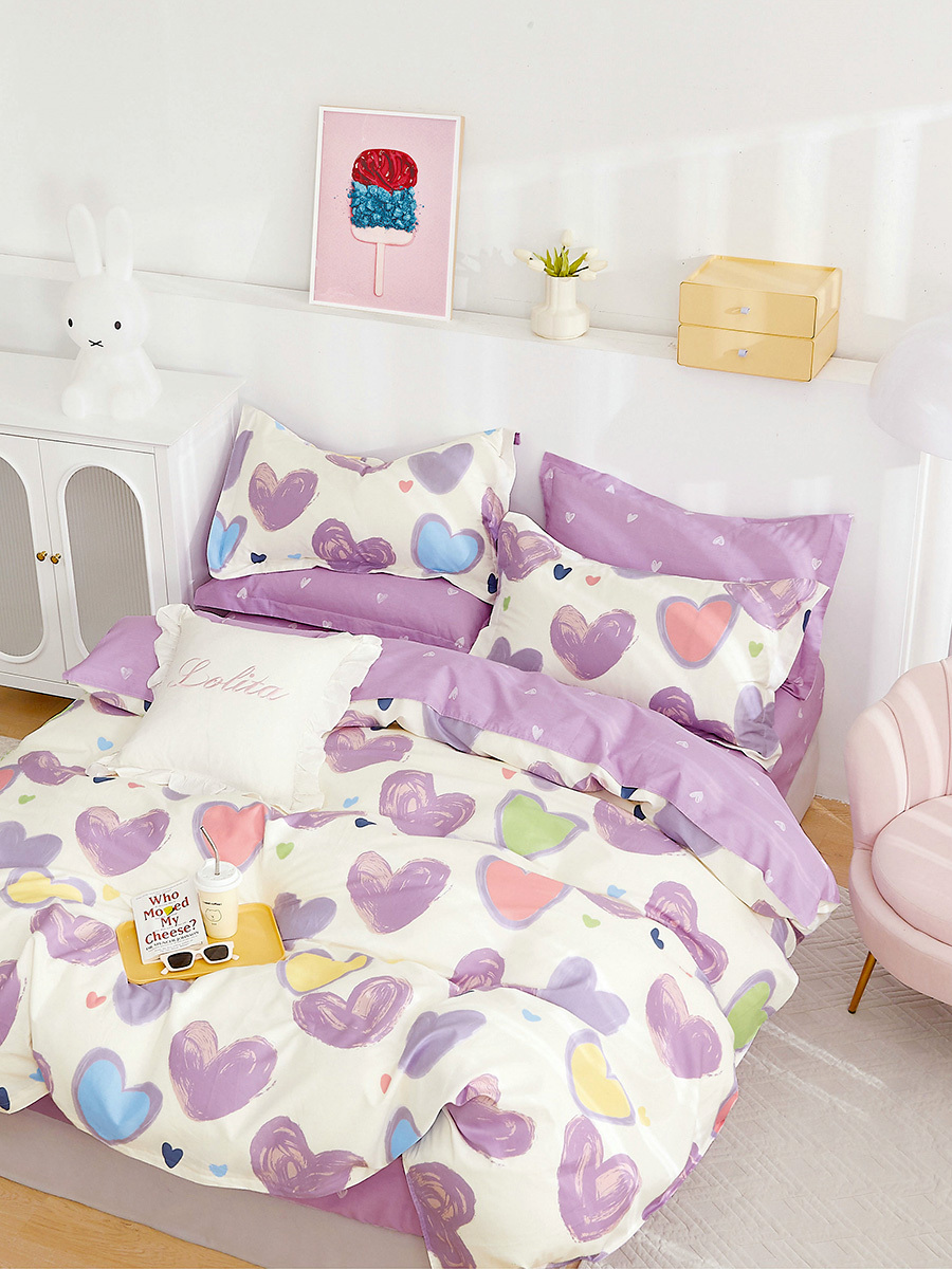 

Постельное белье Milky Garden Livry 2-сп на молнии