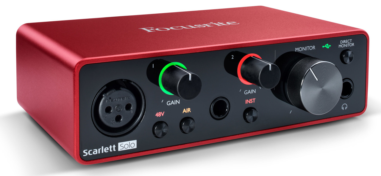 

Звуковая карта Focusrite Scarlett 2.0 USB, USB Type-C (3211441410), Scarlett