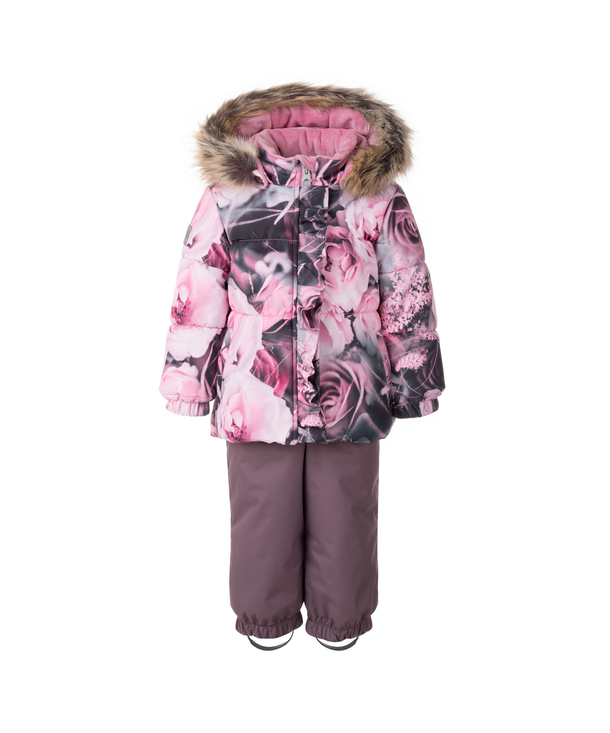 Комплект верхней одежды детский KERRY K22813 MC, розовый, 86