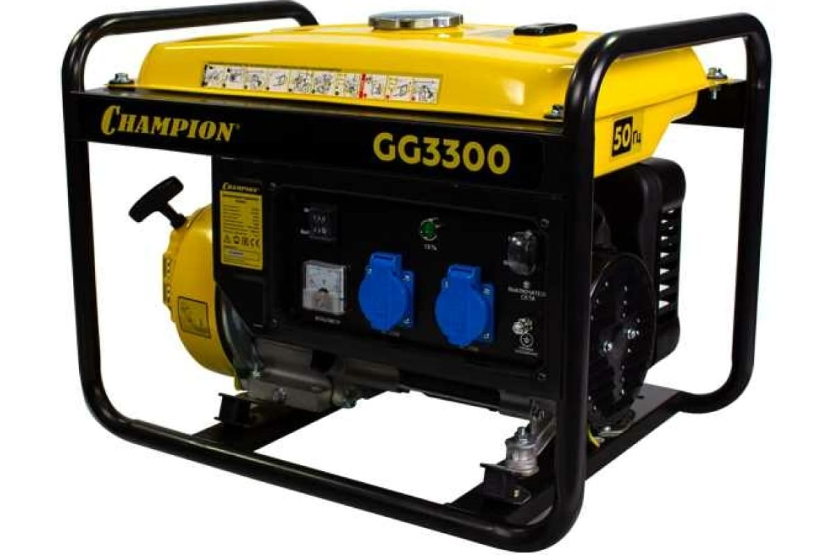 

Генератор CHAMPION GG3300 Бензиновый