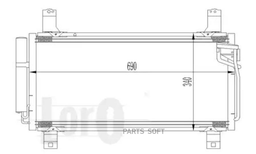 

Радиатор Кондиционера Mazda: 6 (Gh) 1.8Mzr/2.0Mzr/2.0Mzr-Cd/2.2D/2.2Mzr-Cd/2.5Mzr 07- (C О