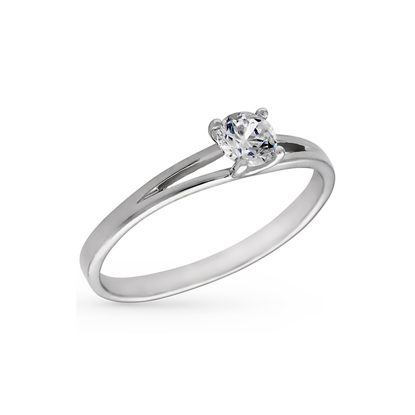 Кольцо из серебра р.15 WONDERLI К4КР504Ж, фианит
