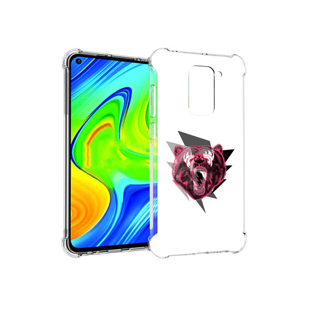 Чехол MyPads Tocco для Xiaomi Redmi Note 9 грозовой медведь (PT150805.258.301)