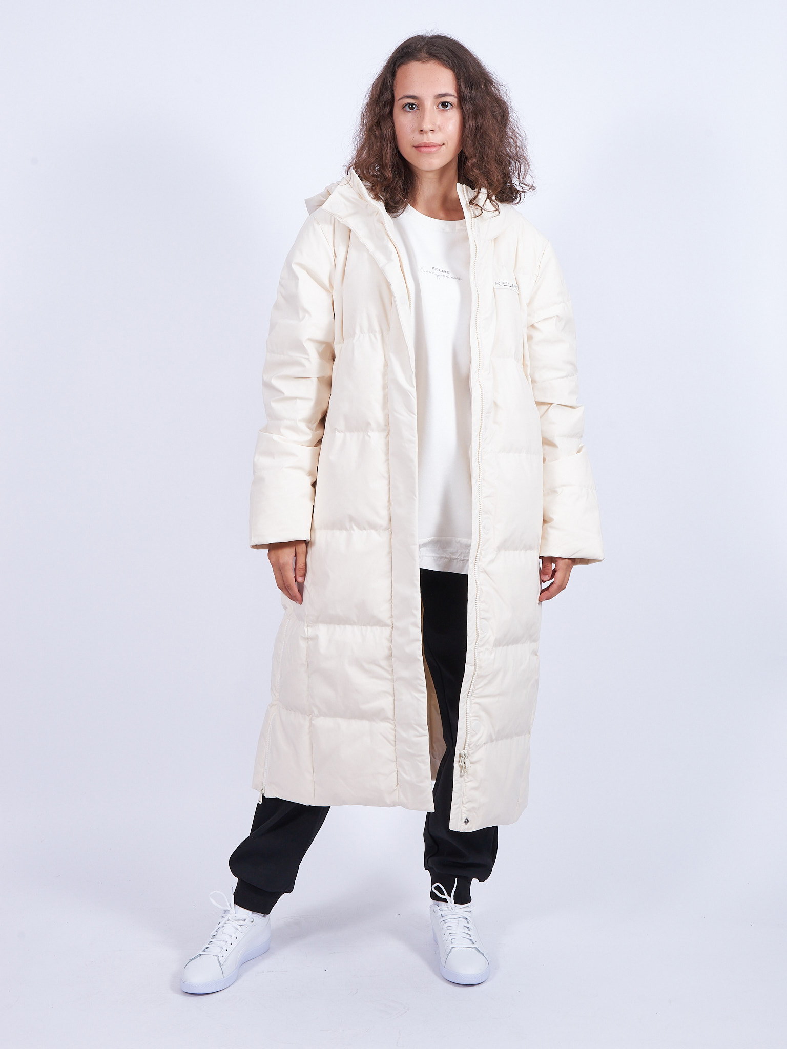 

Пуховик женский KELME 6147YR2013-102 белый 2XL, 6147YR2013-102