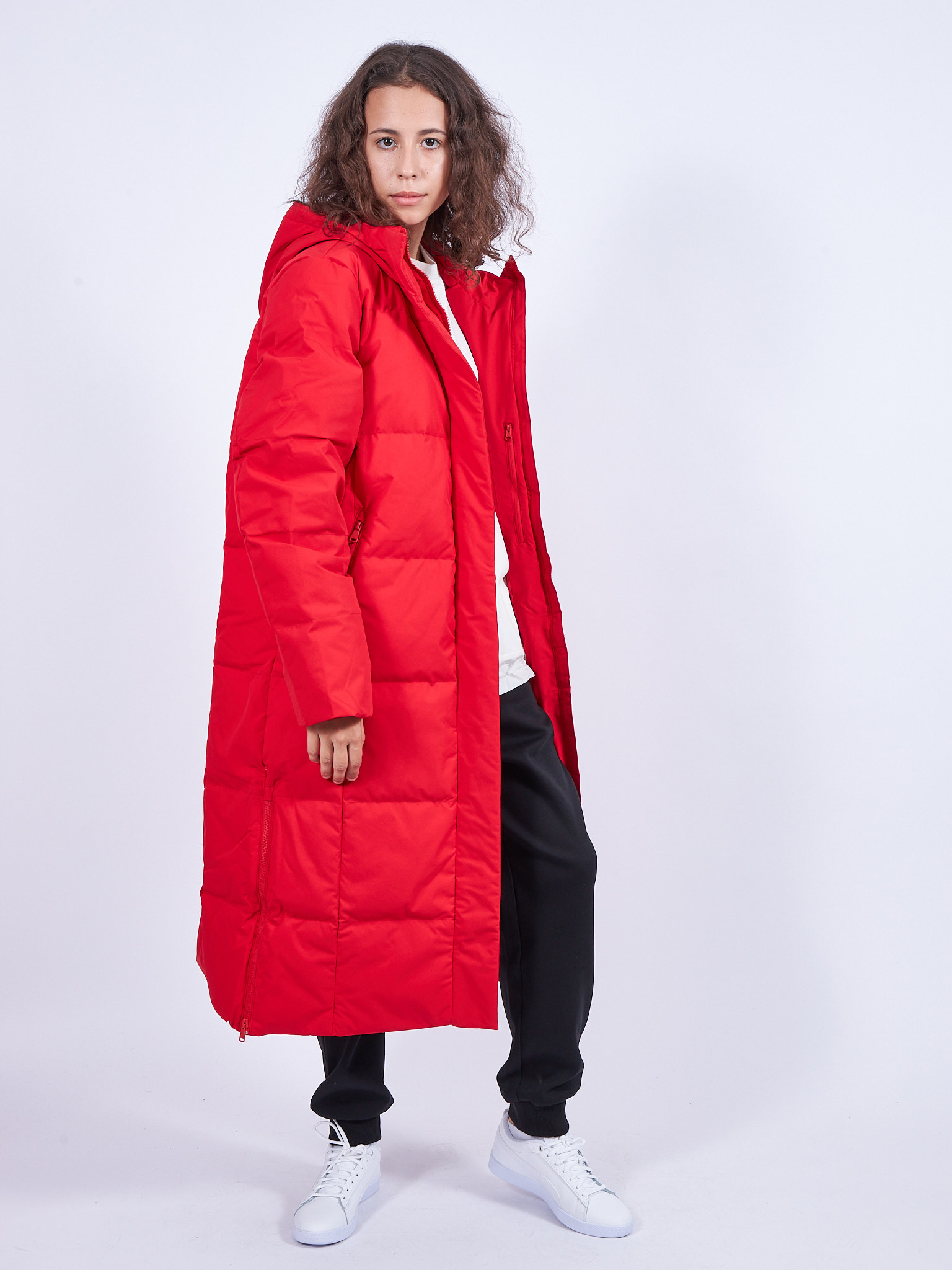 

Пуховик женский KELME 6147YR2013-600 красный XL, 6147YR2013-600