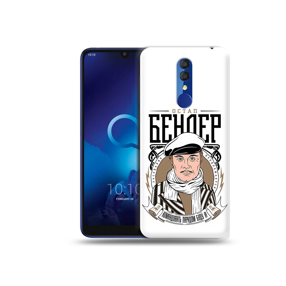 

Чехол MyPads Tocco для Alcatel 3L 5039D (2019) Бендер (PT227139.667.29), Прозрачный, Tocco