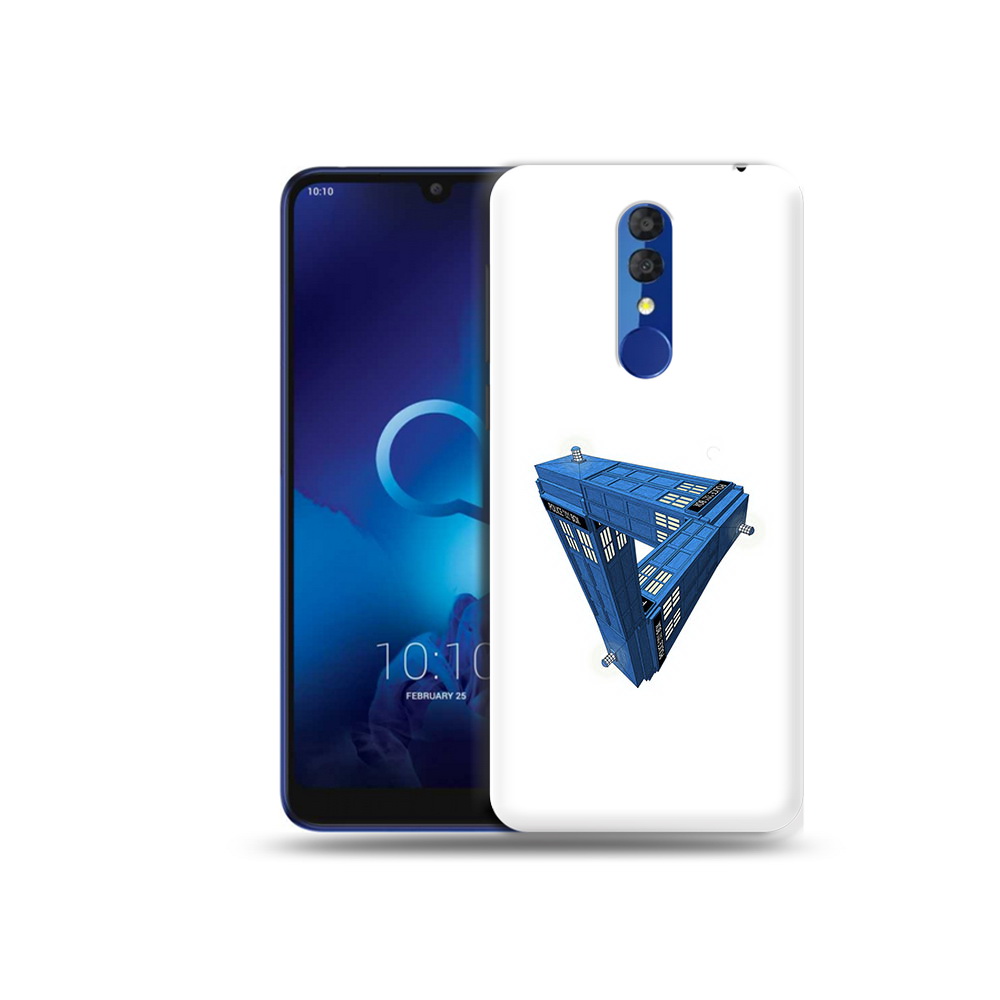 

Чехол MyPads Tocco для Alcatel 3L 5039D (2019) головолока абстракция (PT227139.667.291), Прозрачный, Tocco