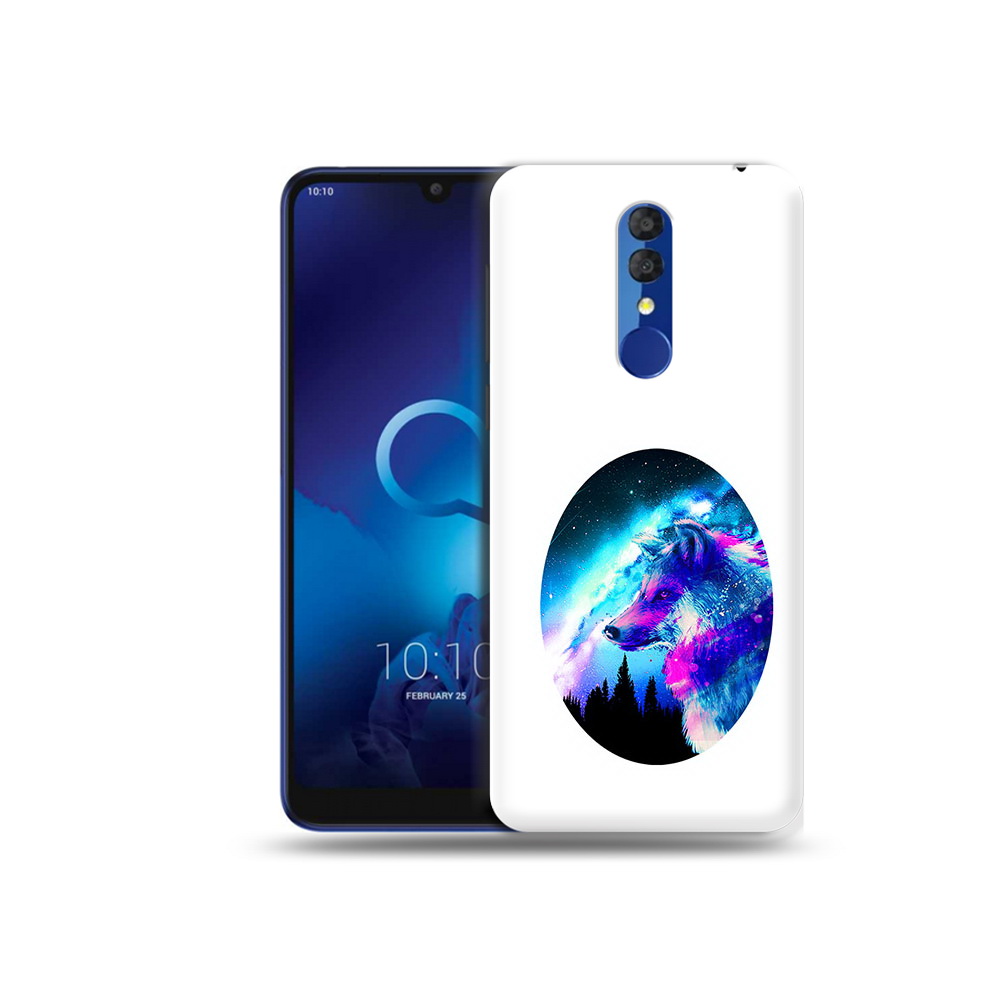 

Чехол MyPads Tocco для Alcatel 3L 5039D (2019) голубой волк (PT227139.667.293), Прозрачный, Tocco