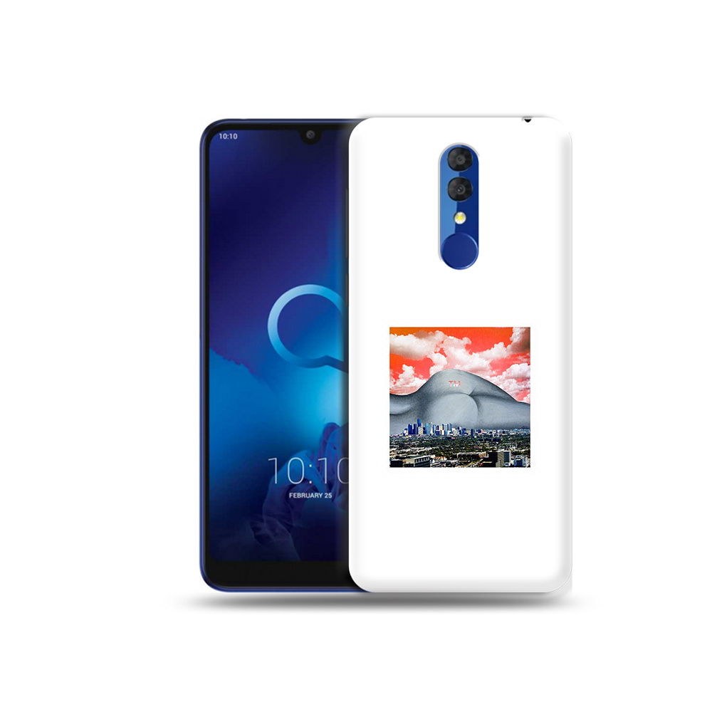 

Чехол MyPads Tocco для Alcatel 3L 5039D (2019) город с девушкой на фоне (PT227139.667.297), Прозрачный, Tocco