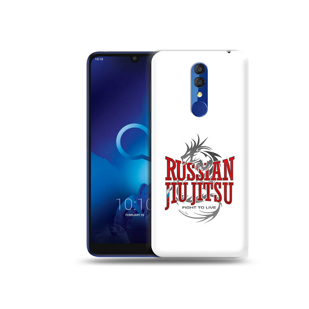 

Чехол MyPads Tocco для Alcatel 3L 5039D (2019) джиу джитсу (PT227139.667.321), Прозрачный, Tocco