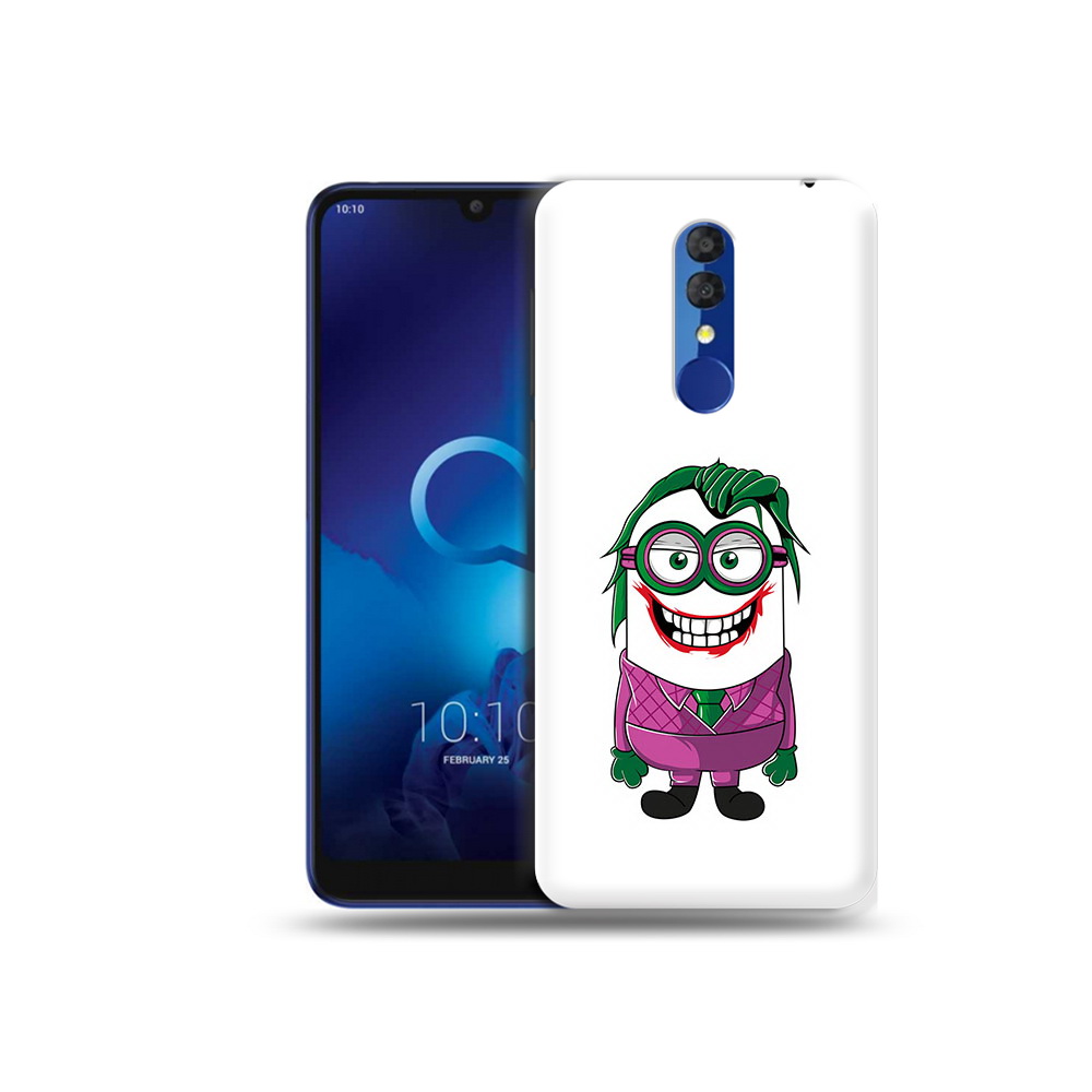 

Чехол MyPads Tocco для Alcatel 3L 5039D (2019) джокер миньон (PT227139.667.322), Прозрачный, Tocco
