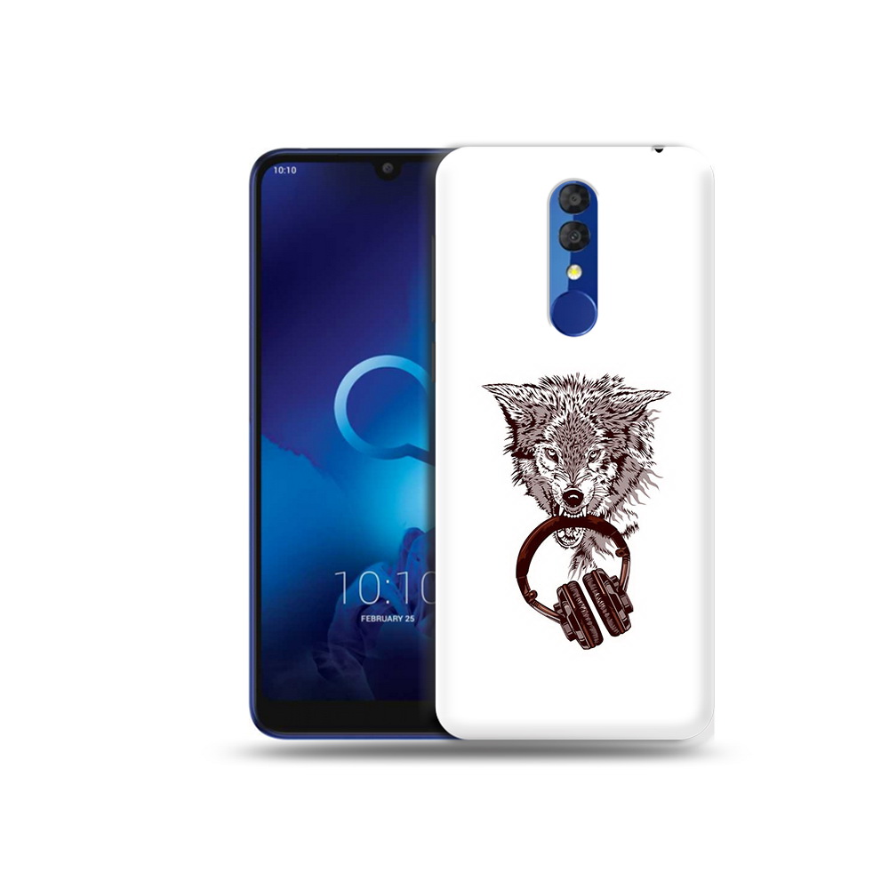 

Чехол MyPads Tocco для Alcatel 3L 5039D (2019) дикий волк (PT227139.667.325), Прозрачный, Tocco