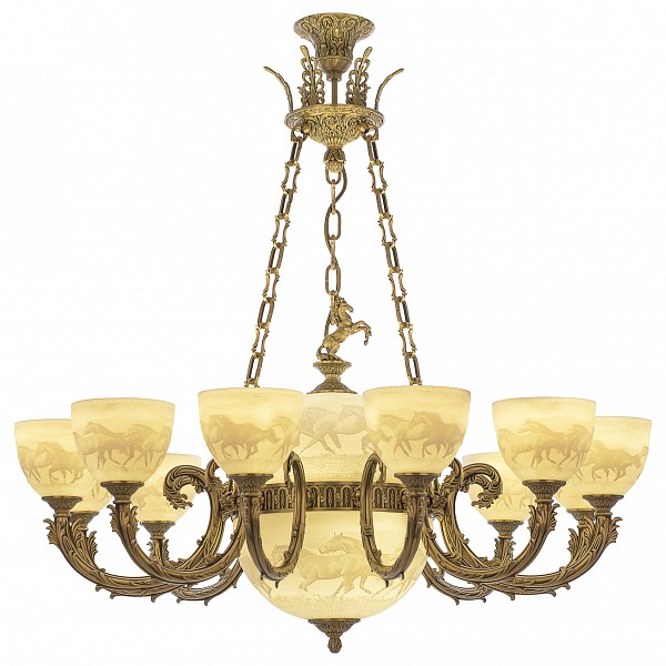 

Подвесная люстра 7109 71009P/12/250 FP P1 U Horse Y4 FH1M Bohemia Ivele Crystal