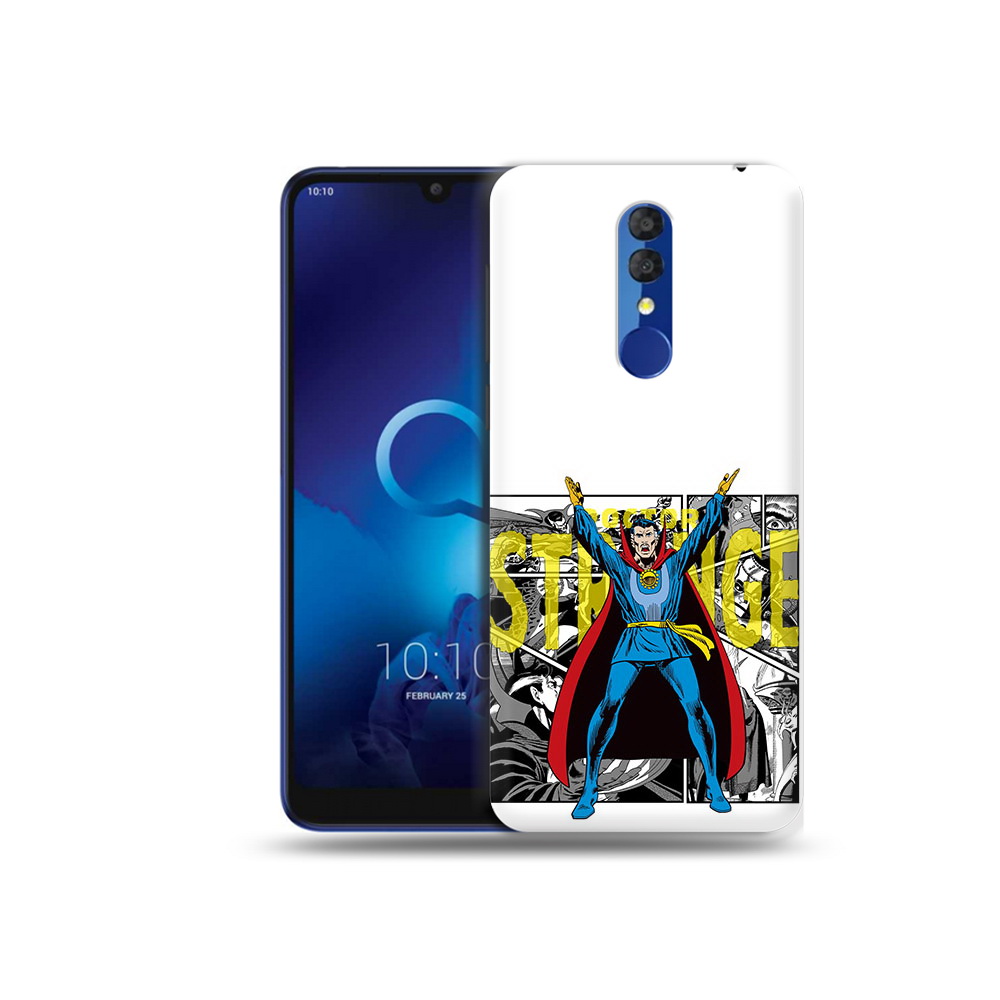 Чехол MyPads Tocco для Alcatel 3L 5039D (2019) доктор стренж комикс (PT227139.667.334)