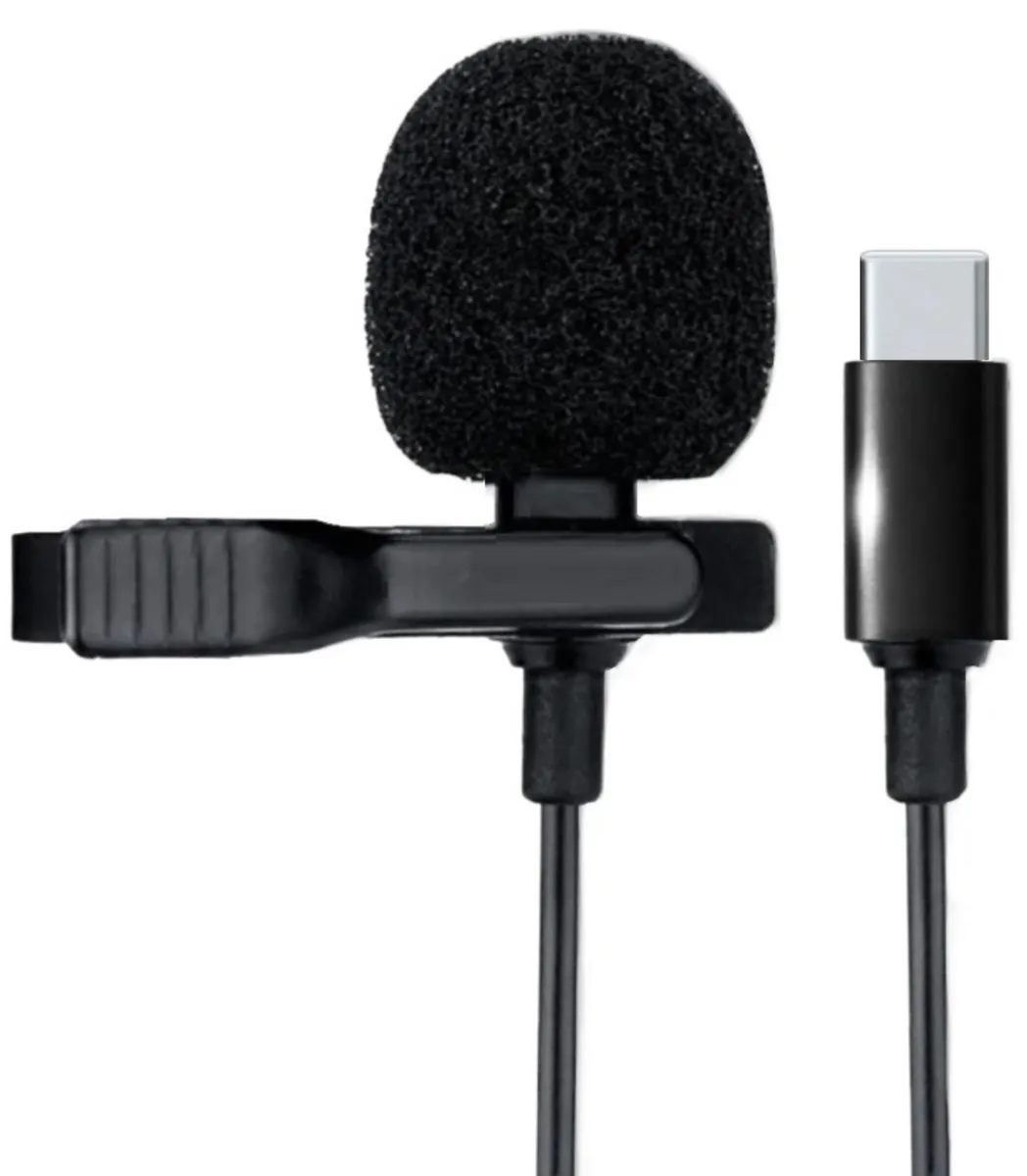 Петличный микрофон Type-C для смартфона / Stereo Mic