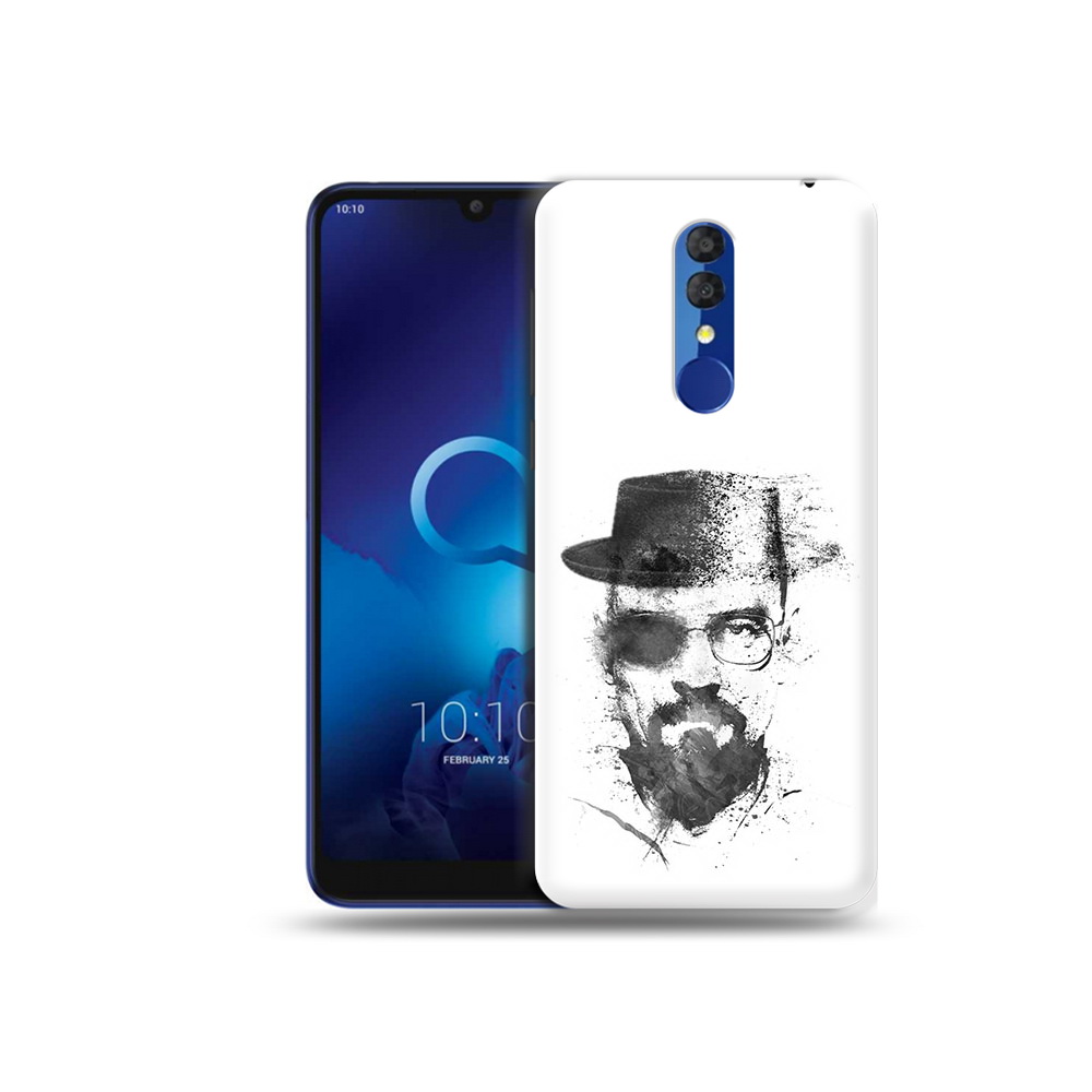 

Чехол MyPads Tocco для Alcatel 3L 5039D (2019) загадочный человек (PT227139.667.347), Прозрачный, Tocco