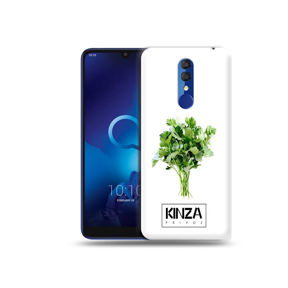 

Чехол MyPads Tocco для Alcatel 3L 5039D (2019) Бренд Кинза (PT227139.667.35), Прозрачный, Tocco