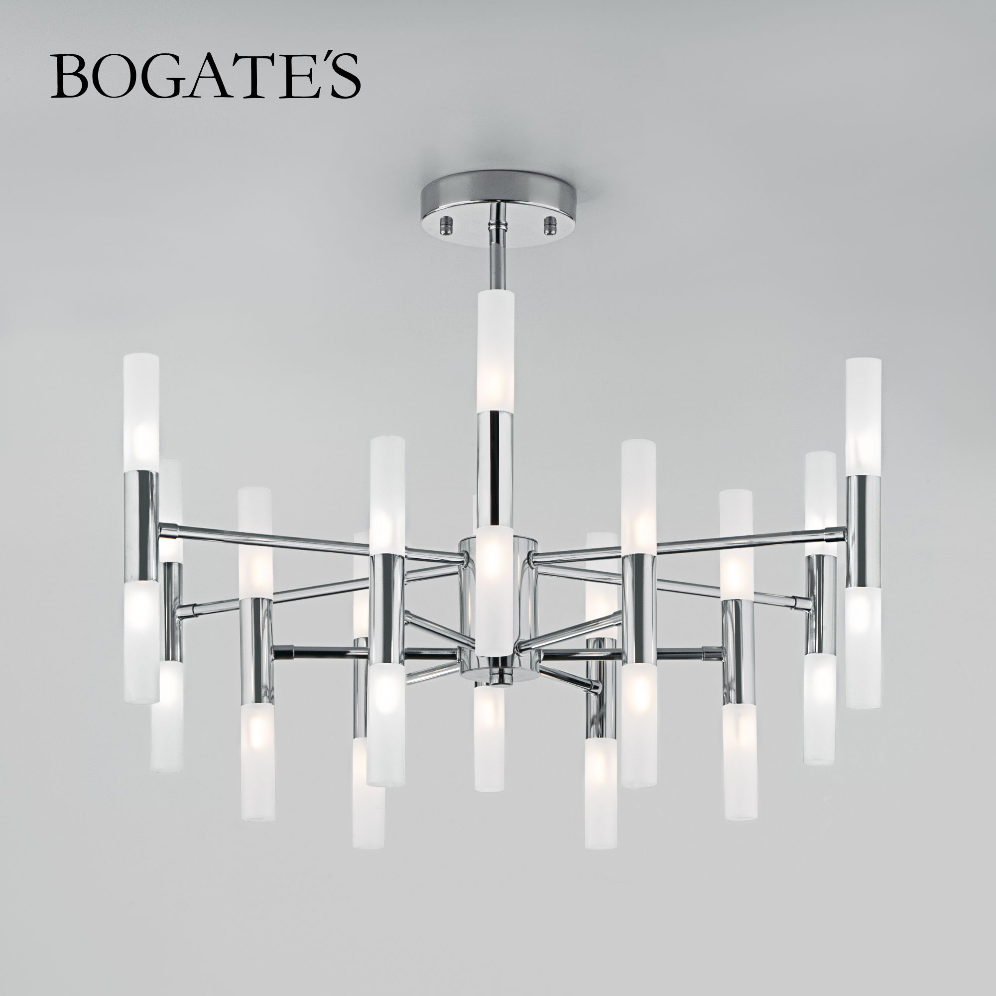 

Умная потолочная люстра Bogate's Bastone 345 Smart G4 хром Мinimir Home, Bastone