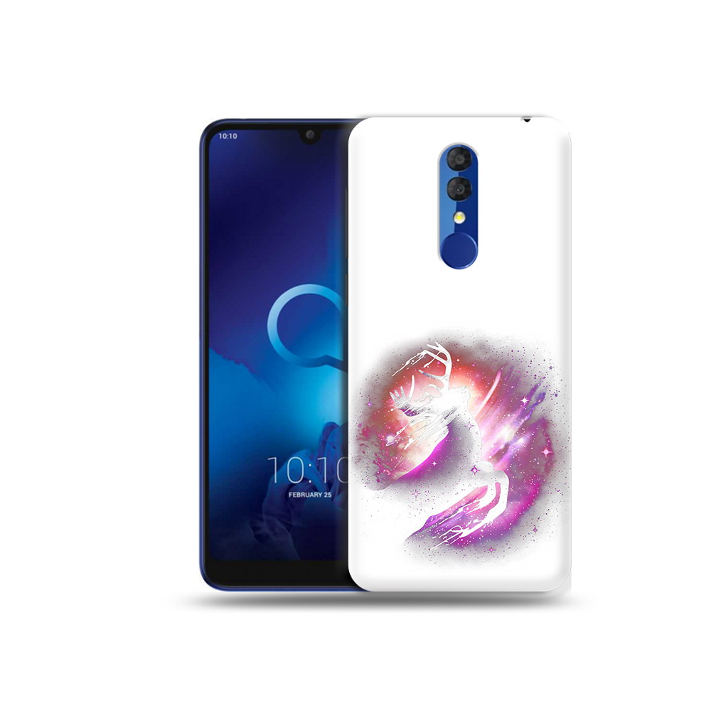 

Чехол MyPads Tocco для Alcatel 3L 5039D (2019) звездный олень (PT227139.667.354), Прозрачный, Tocco
