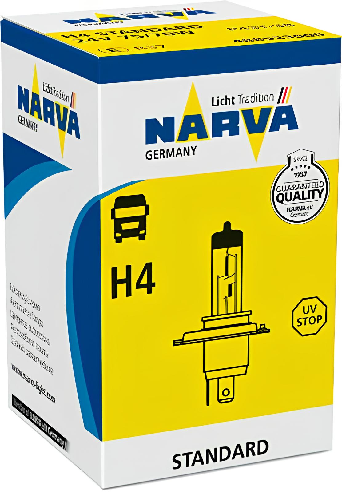

Лампа 24v H4 75/70w P43t В Коробке 1 Шт. Narva 488923000