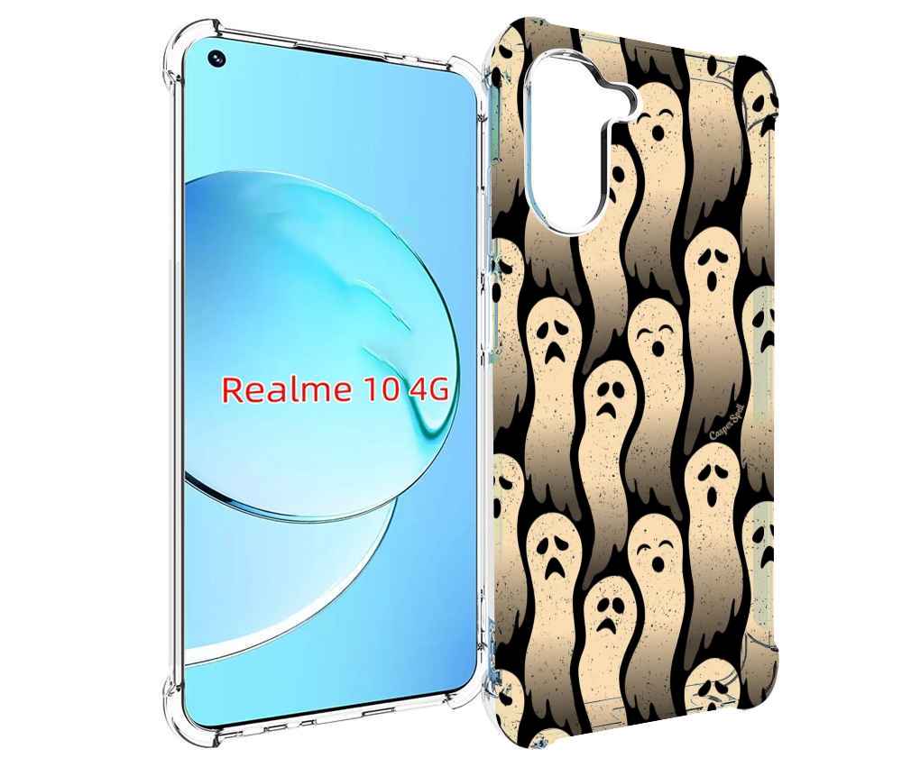 

Чехол MyPads разные души для Realme 10, Прозрачный, Tocco