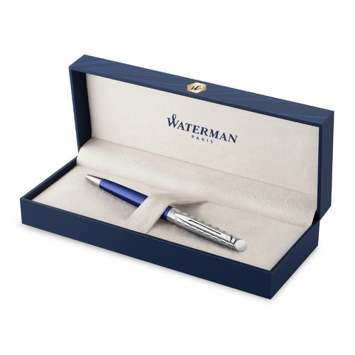

Шариковая ручка Waterman Hemisphere Deluxe (2117788) Marine Blue M, Deluxe