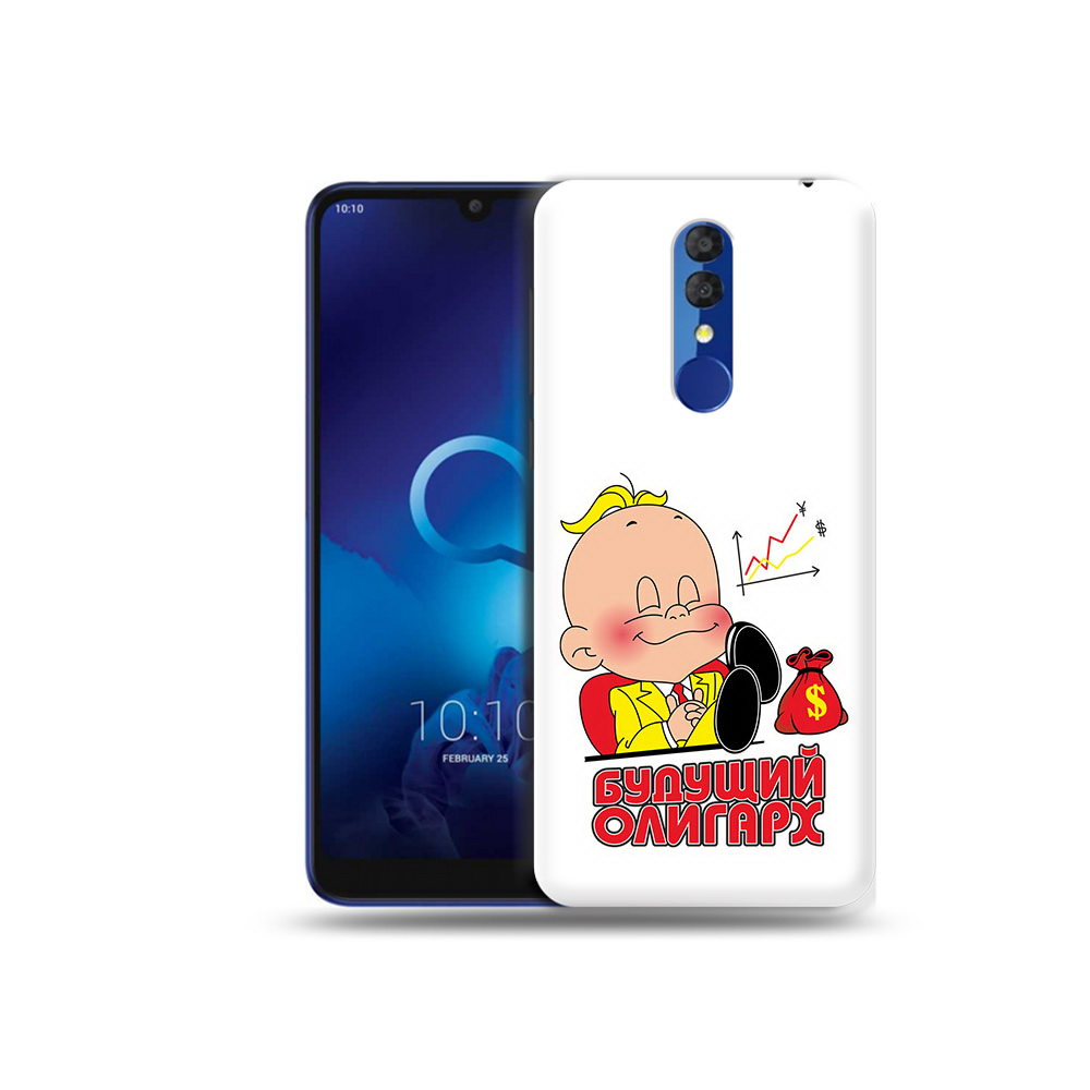 

Чехол MyPads Tocco для Alcatel 3L 5039D (2019) Будущий олигарх (PT227139.667.37), Прозрачный, Tocco