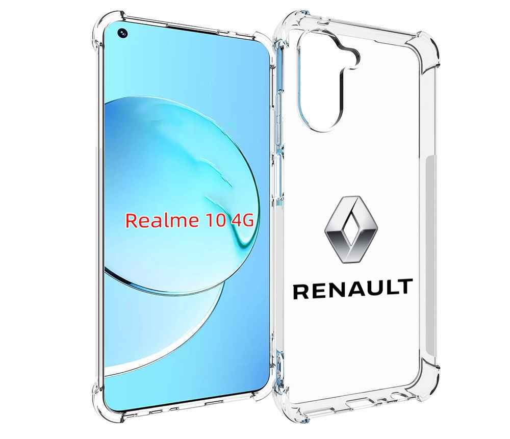 

Чехол MyPads рено-4 мужской для Realme 10, Прозрачный, Tocco