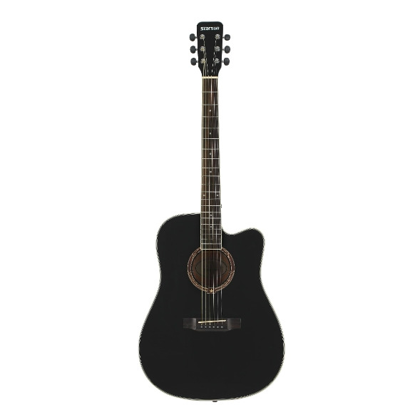 

Акустическая гитара STARSUN DG220c-p Black, DG220c-p Black