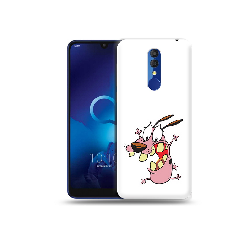 

Чехол MyPads Tocco для Alcatel 3L 5039D (2019) зубастый бобик (PT227139.667.371), Прозрачный, Tocco