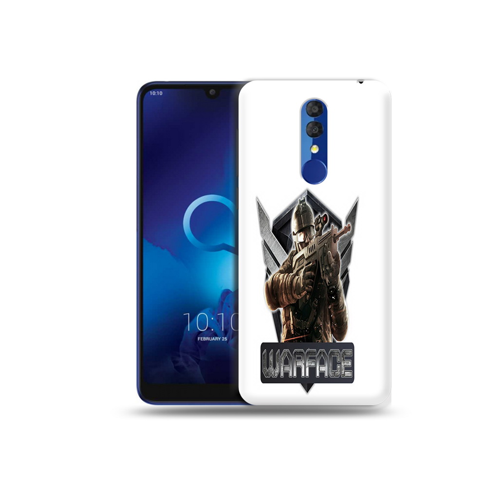 

Чехол MyPads Tocco для Alcatel 3L 5039D (2019) игра про войну (PT227139.667.374), Прозрачный, Tocco