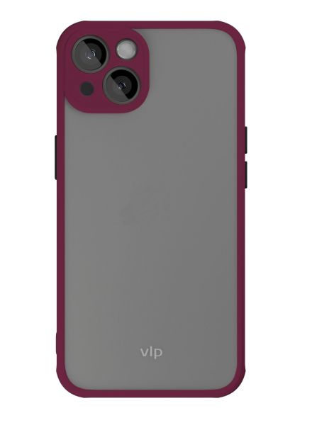 

Накладка силикон VLP Matte Case для iPhone 13 Pro Марсала, Бордовый, iPhone 13 Pro