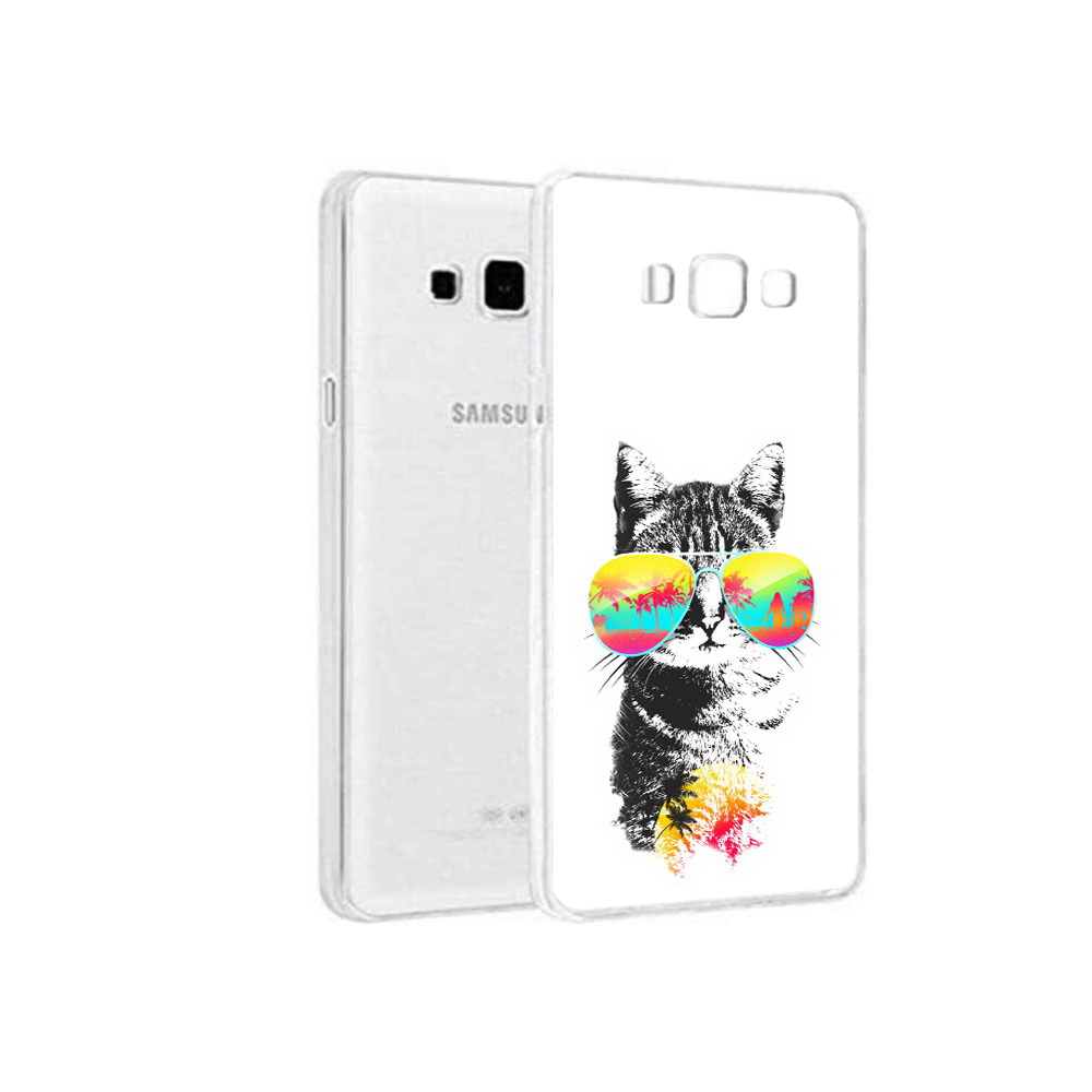 

Чехол MyPads Tocco для Samsung Galaxy A5 (2015) крутой кот, Прозрачный, Tocco