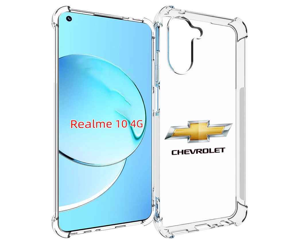 

Чехол MyPads сhevrolet-3 мужской для Realme 10, Прозрачный, Tocco