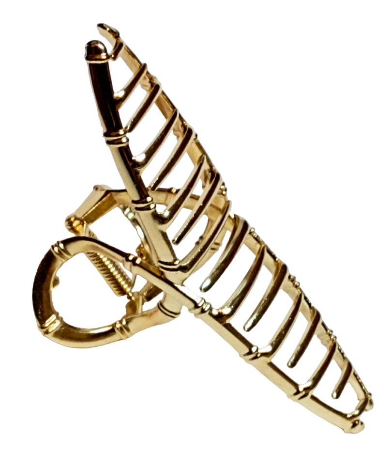 

Заколка женская Duolaimei 1757 золотистая, Золотистый, 1757