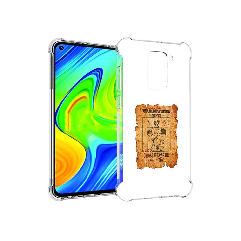 Чехол MyPads Tocco для Xiaomi Redmi Note 9 дедпул (PT150805.258.317)