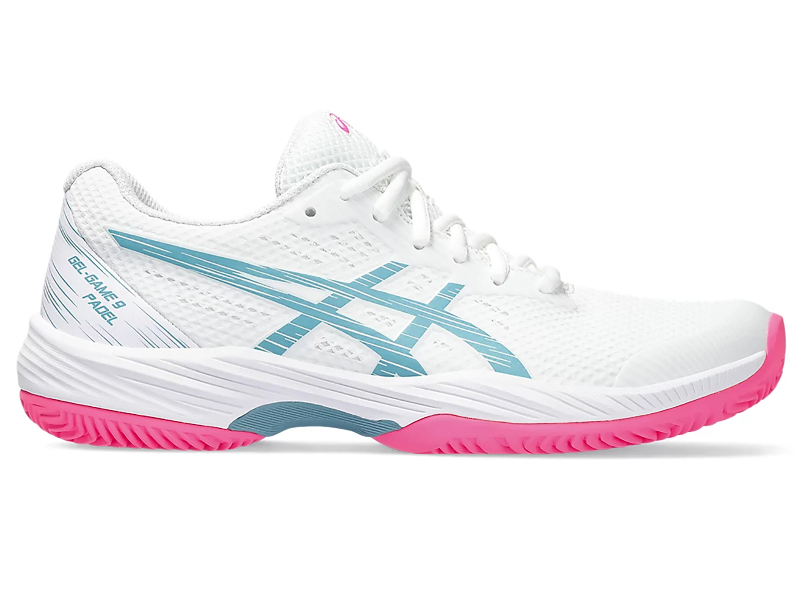 

Кроссовки женские Asics Gel-Game 9 Padel белые 12 US, Белый, Gel-Game 9 Padel