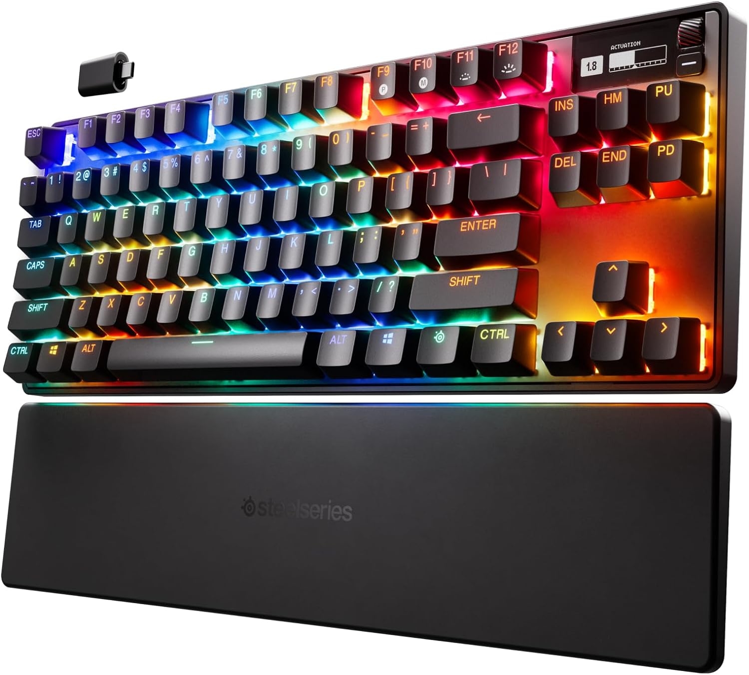 Проводная клавиатура SteelSeries Apex Pro TKL Wireless (2023) черный (64865)