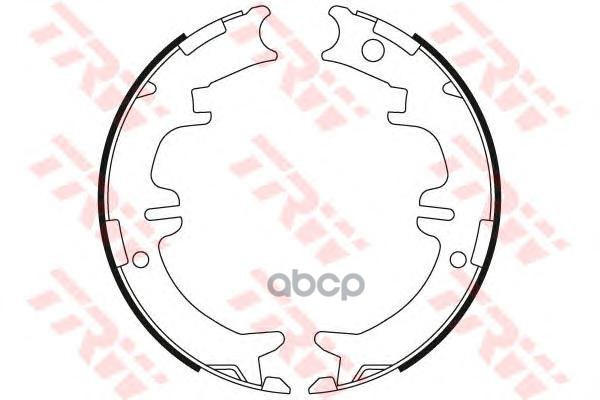 

Тормозные колодки TRW/Lucas стояноночго тормоза GS8446