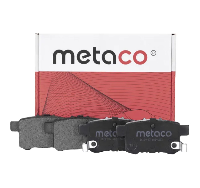 

Тормозные колодки METACO задние дисковые 3010093