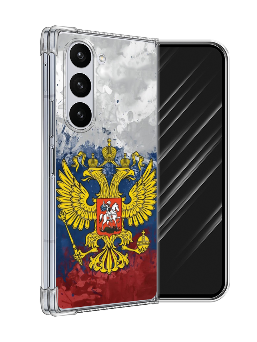 

Чехол Awog на Samsung Galaxy Z Fold 6 "РФ", Белый;синий;красный, 2109850-1